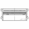 Buchanan Conn IDC Connector F 6 POS 254mm IDT RA Cable 609-0641